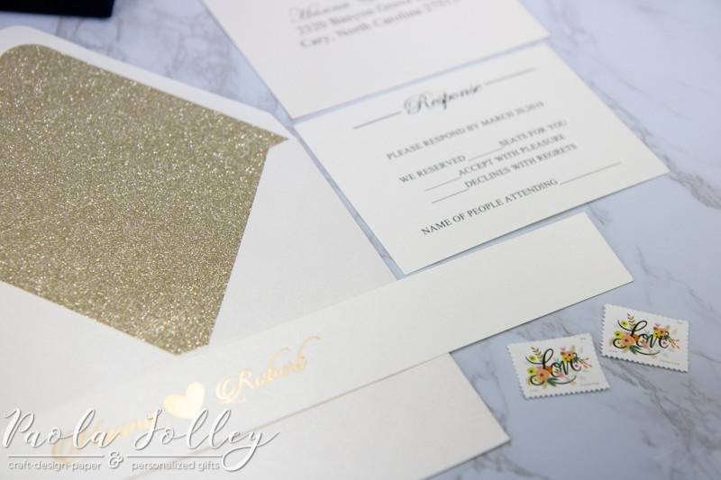 ELEGANT GLITTER PAPER LC