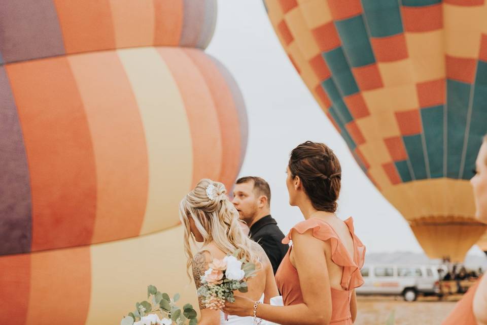 Hot Air Balloon Wedding