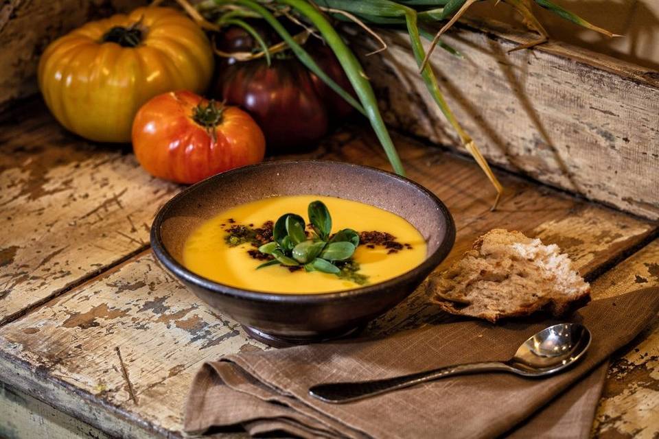 Winter squash bisque