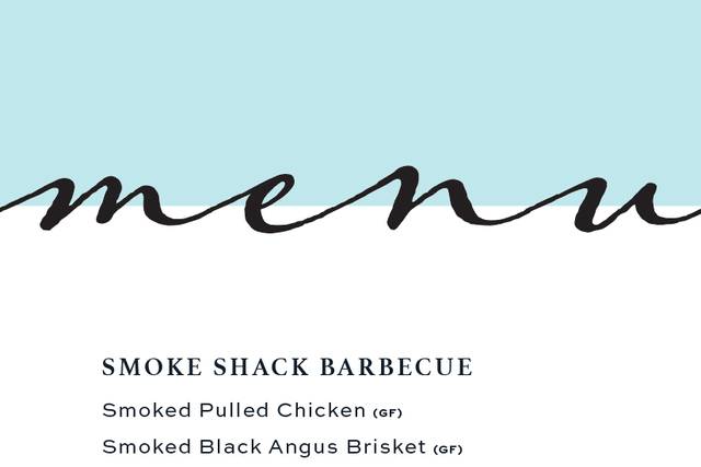 Sample Menu