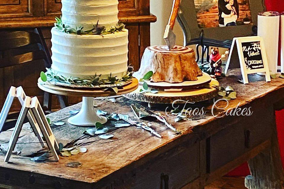 Personalized wedding cakes
