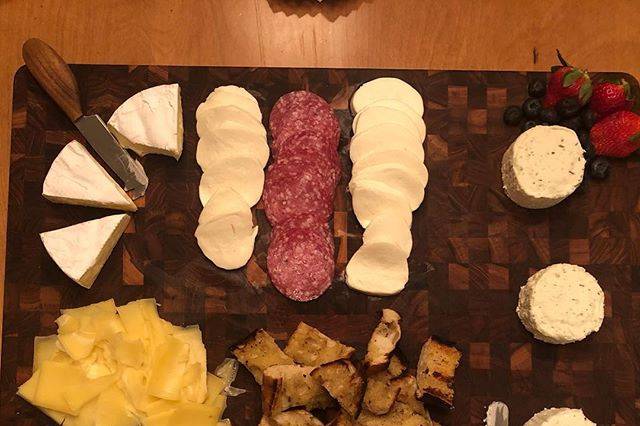 Cheese Board, Cured Meats