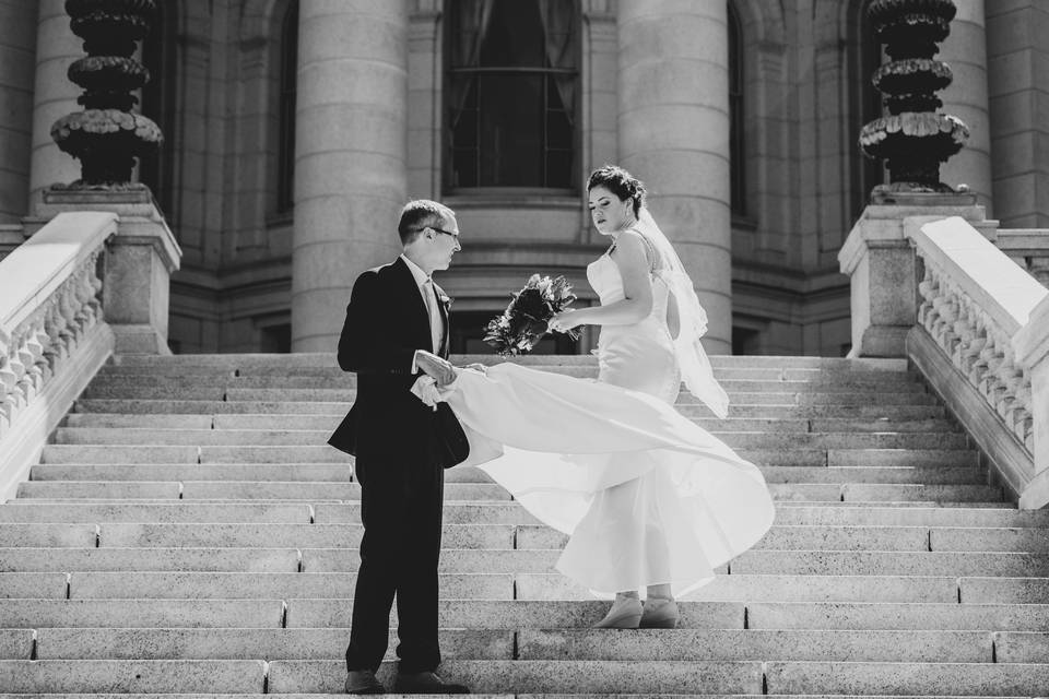 Glamorous gown