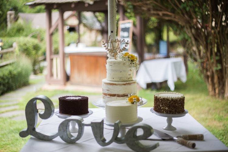 Cake dessert table