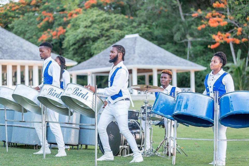 Steel drum band