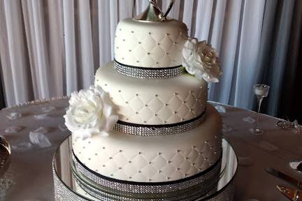 Embossed fondant