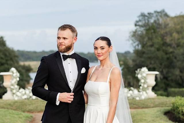 Kelcy wearing Louvienne