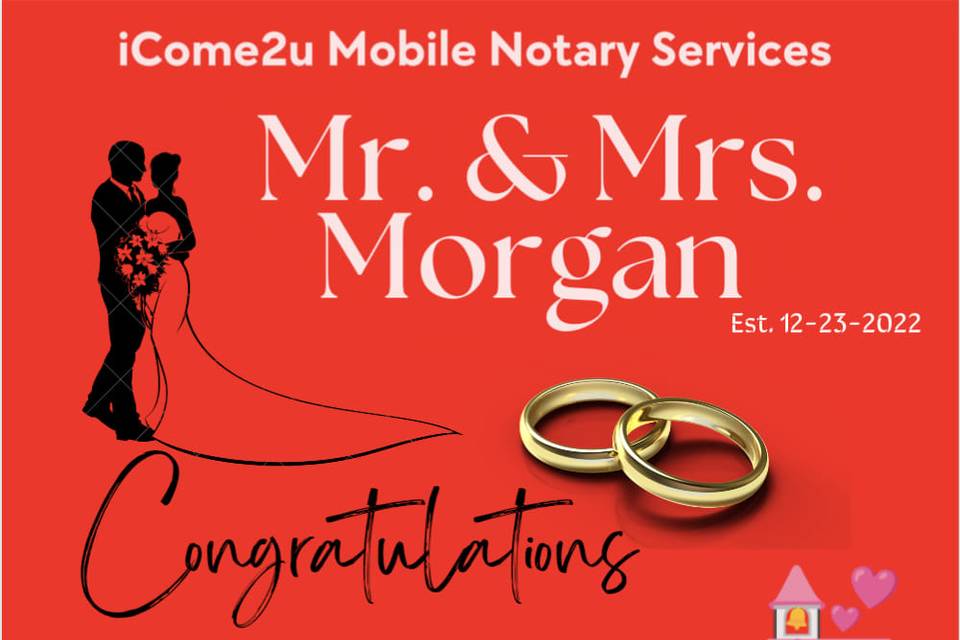Mr. & Mrs. Morgan