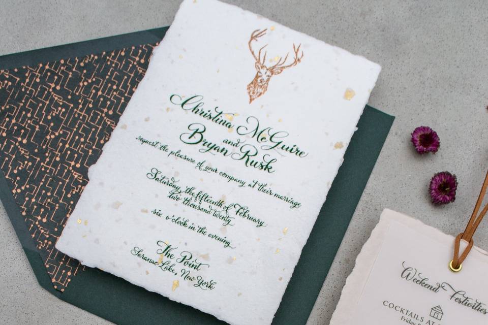 Buck Invitation Suite