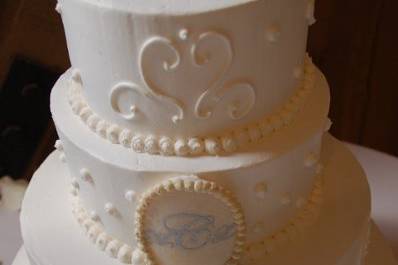 Wedding Cake for Camarillo Ranch Wedding.