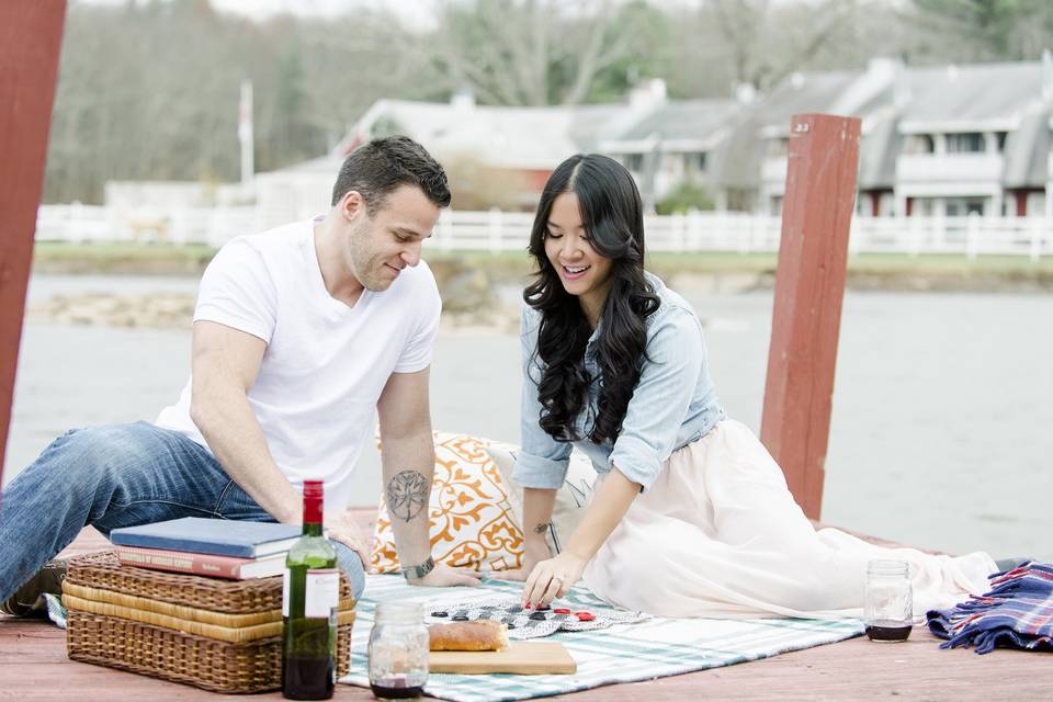 upstate new york engagement shoot