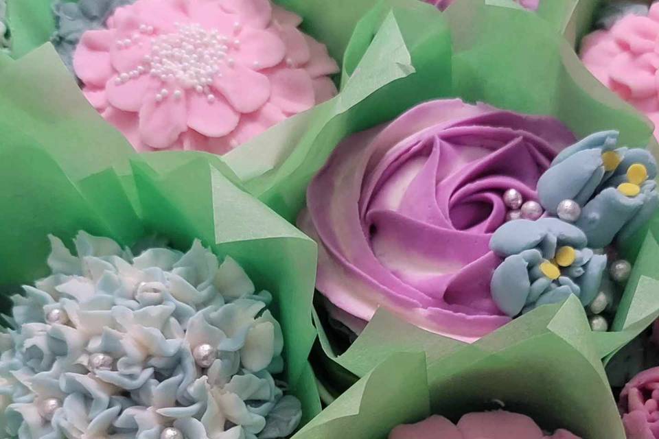 Flower Cupcakes