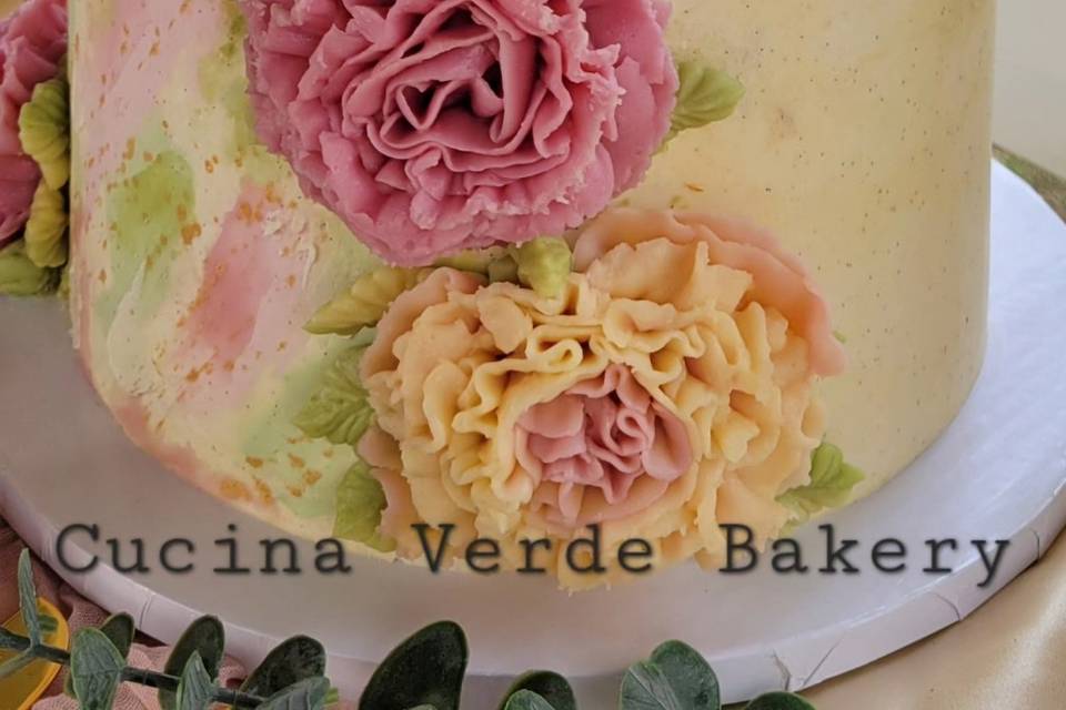 Hand Piped Buttercream Flowers
