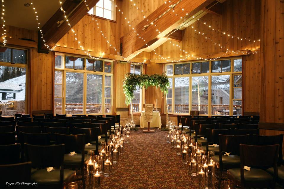 Resort wedding