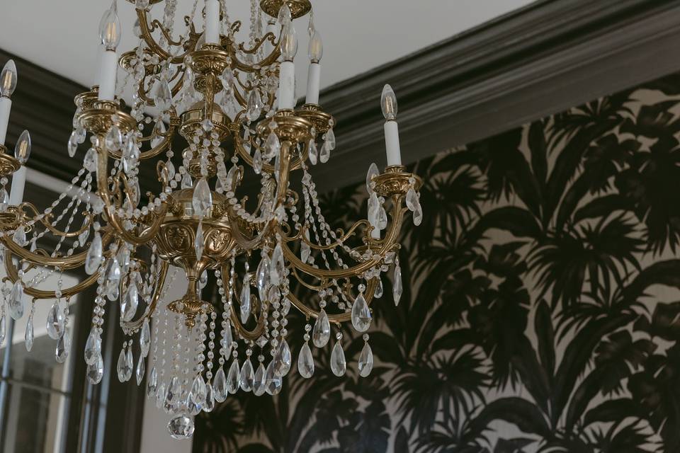 Parlor chandelier