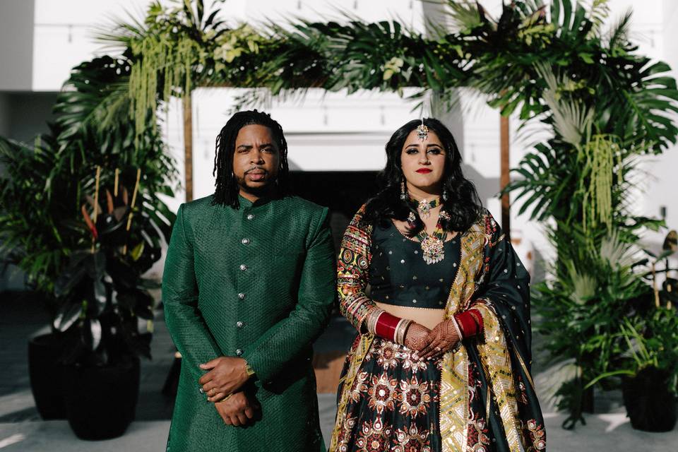 Indian Wedding Blanco Urban