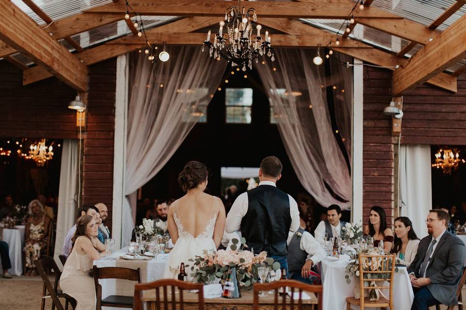 Seated with loved ones