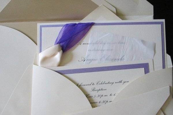 Wedding invitation