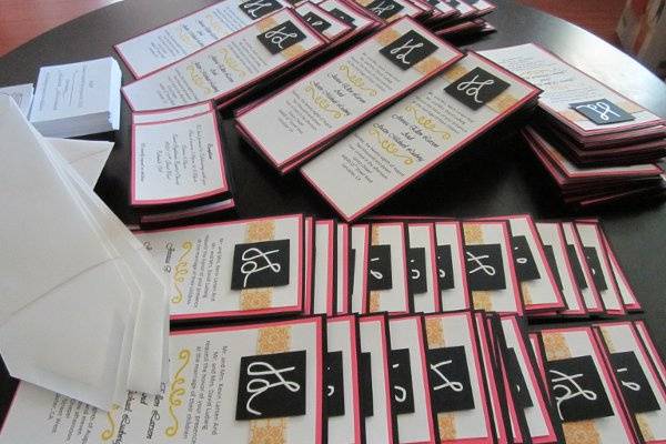 Wedding invitation