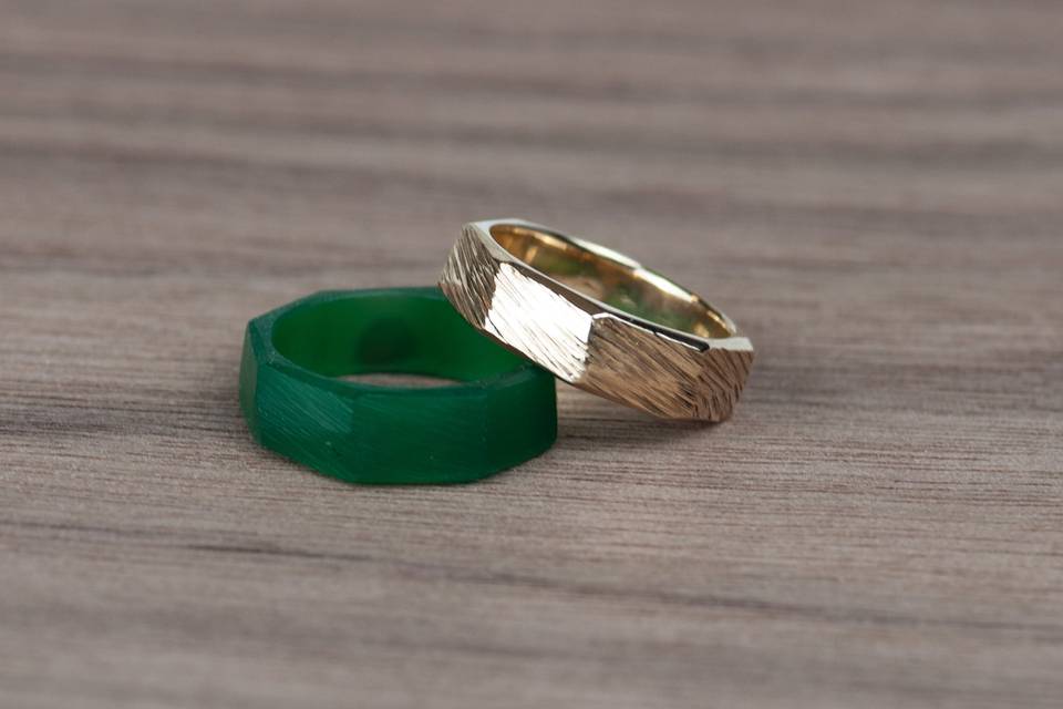 Wax Carving and Gold Ring