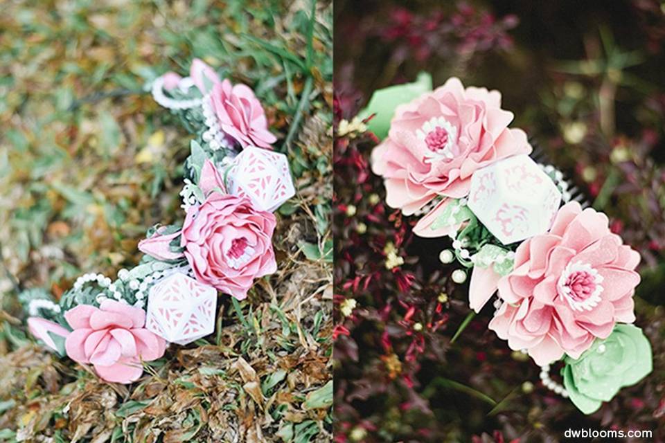 Bridesmaid hair accessories