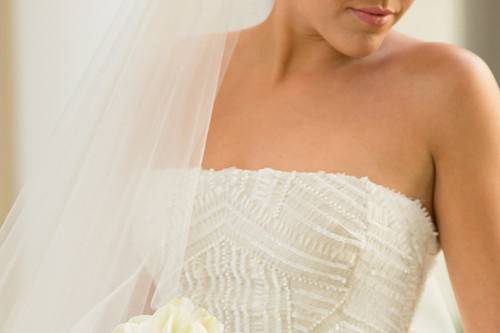 White wedding bouquet