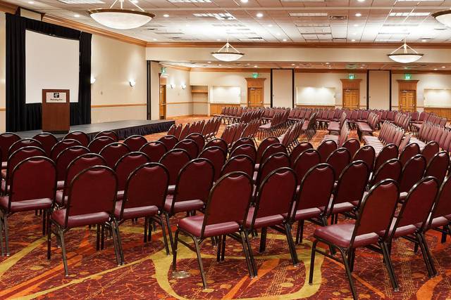 Ballroom set up