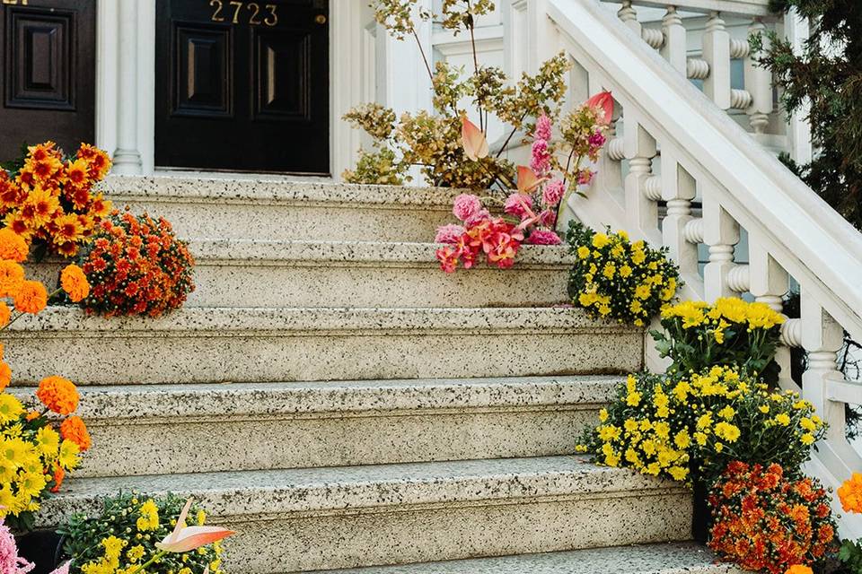 Sustainable Floral Install