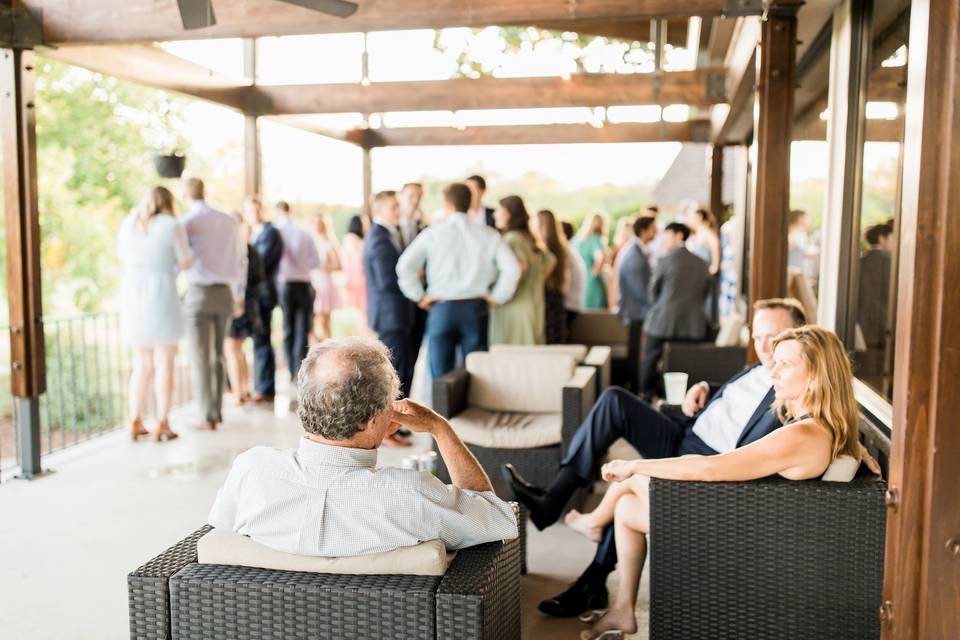 Cocktail Hour on Veranda