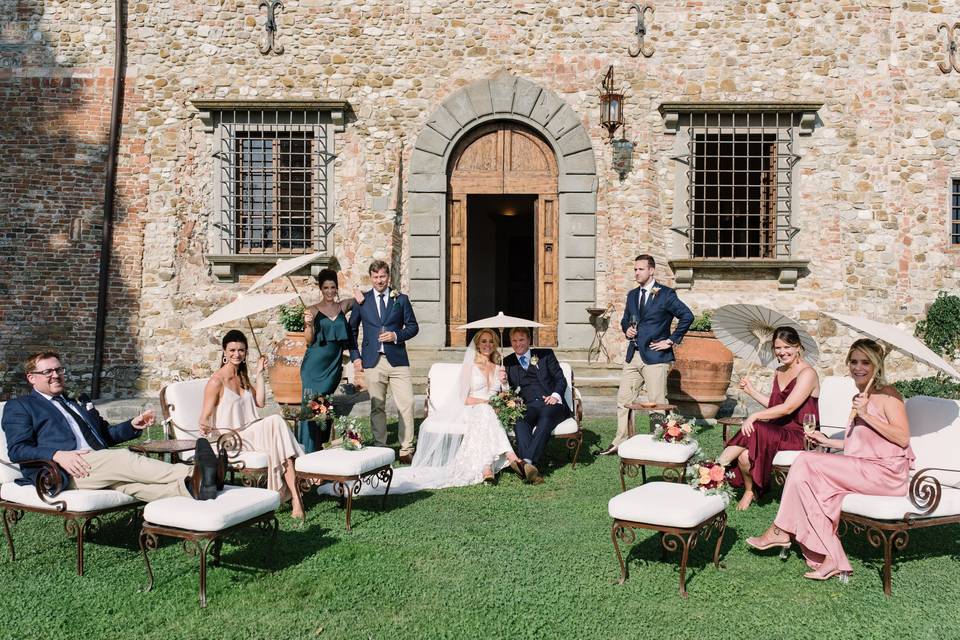 Wedding in a Tuscan Castle