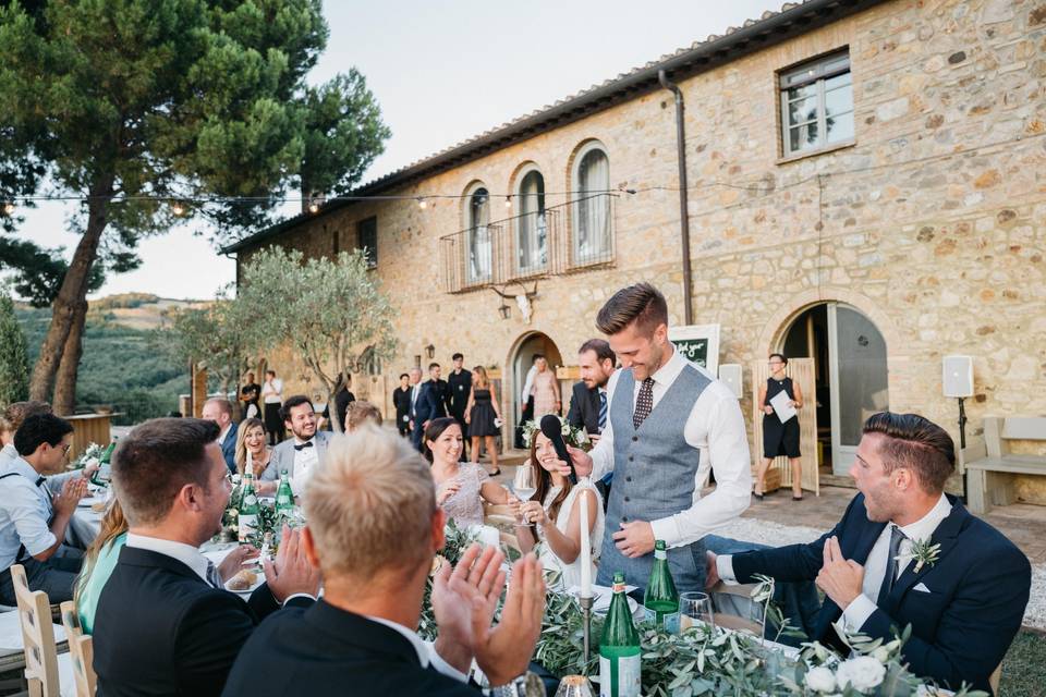 Wedding in South of Tuscany