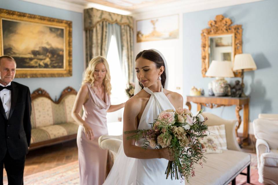 Bride Getting Ready