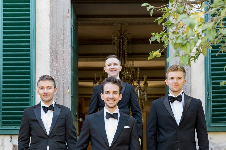 Groom and Groomsmen