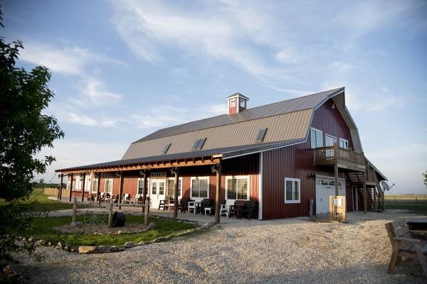 Venue exterior and driveway