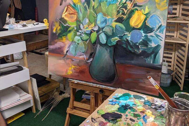 Eternal Flower Paintings