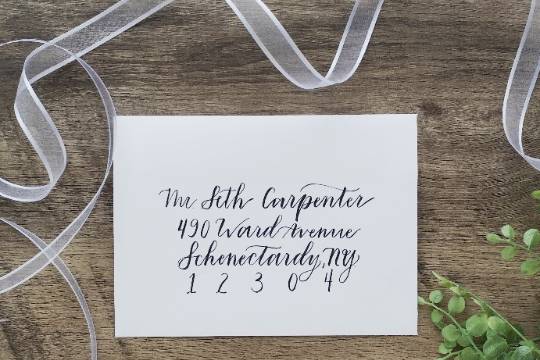 ENVELOPE CALLIGRAPHY