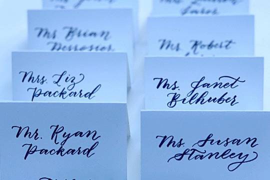 PLACE/ESCORT CARDS