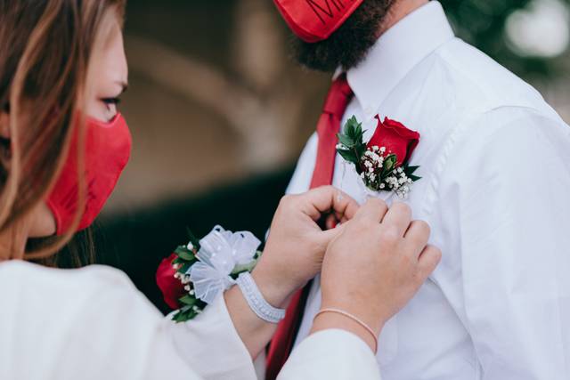 Details before the ceremony