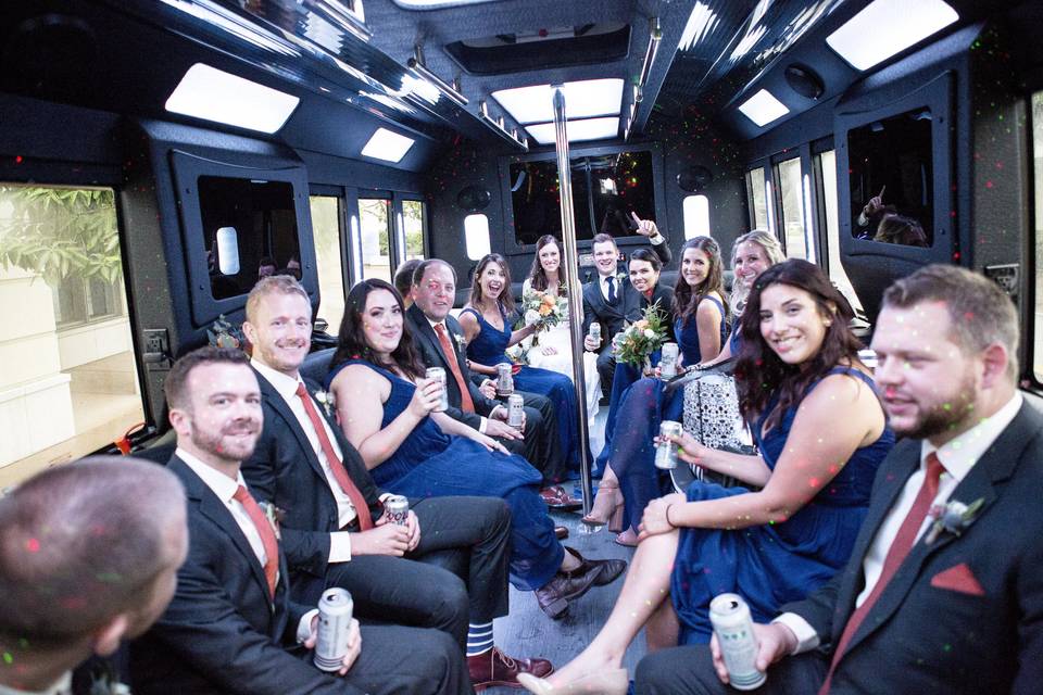 Wedding Party Transportation