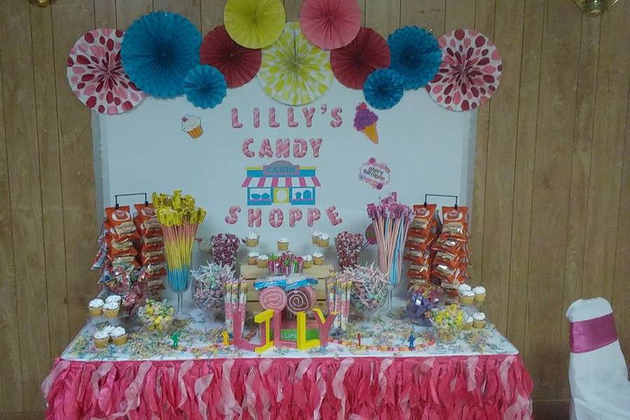 Candy land inspired party