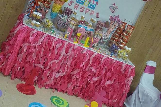 Candy land candy buffet