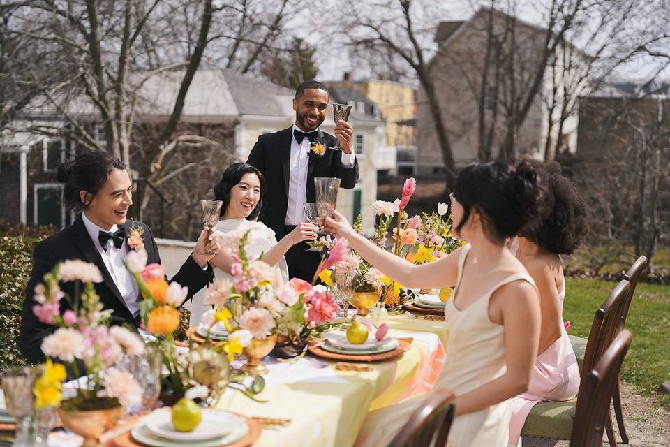 Bridal hair stylist