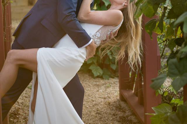 A sweet kiss