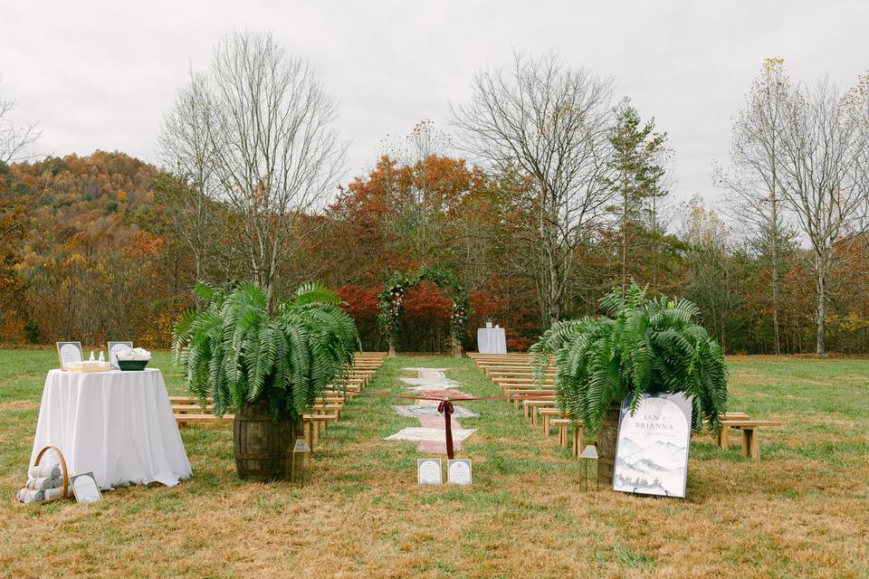 Ceremony at the View