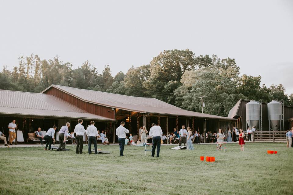 Reception at Fussell Farm