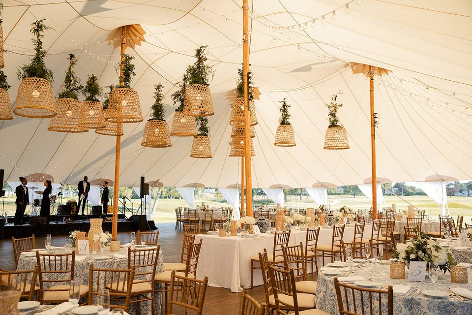 Tented Wedding Reception