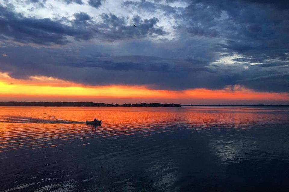 Sunset on the St. Lawrence