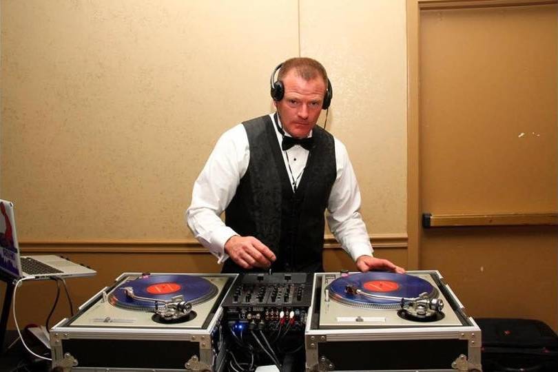DJ on his station