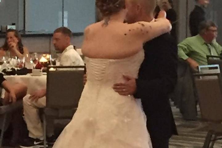 Couple dancing