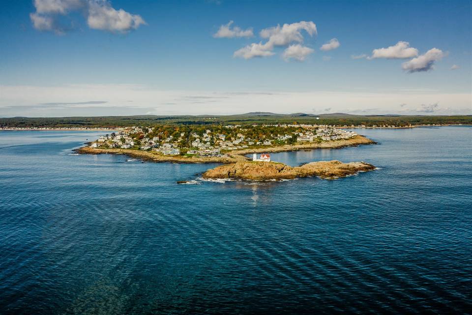 Nubble birds eye view